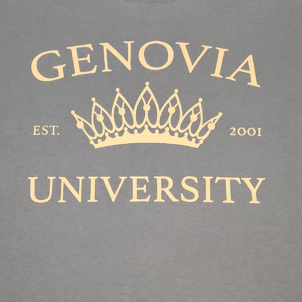 Genovia University Blue Sweatshirt, 4XL